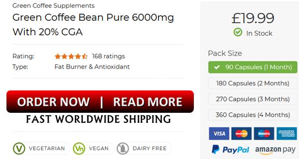 buy green coffee bean pure